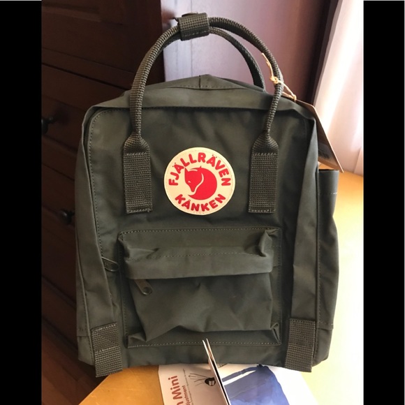 Fjallraven Handbags - Fjallraven Kanken Mini backpack in Forest Green
